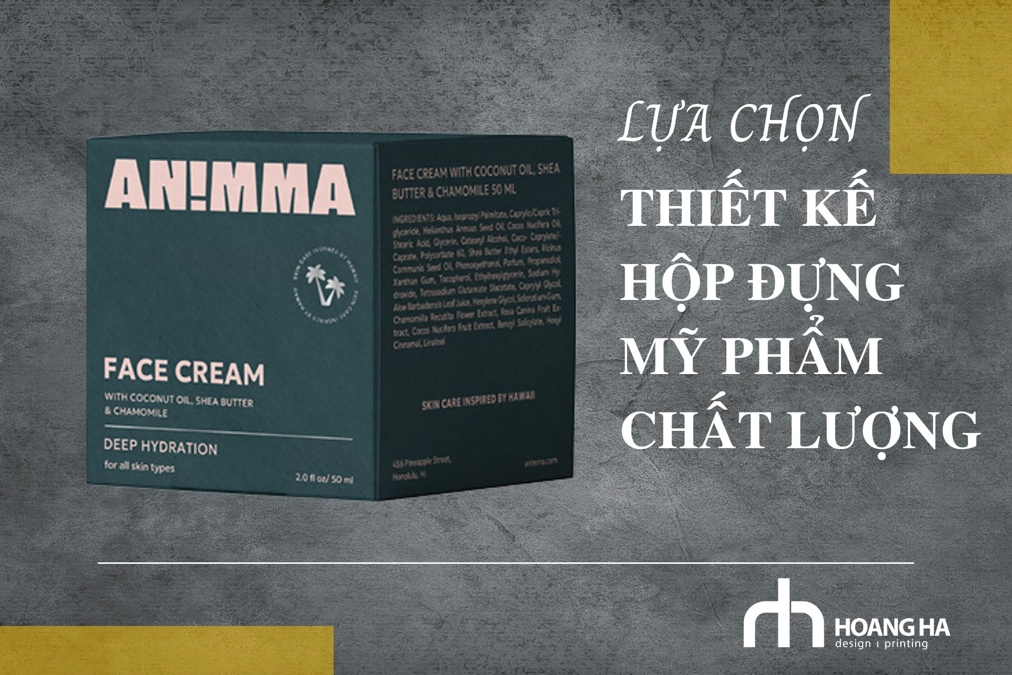 Cách để lựa chọn thiết kế hộp đựng mỹ phẩm chất lượng