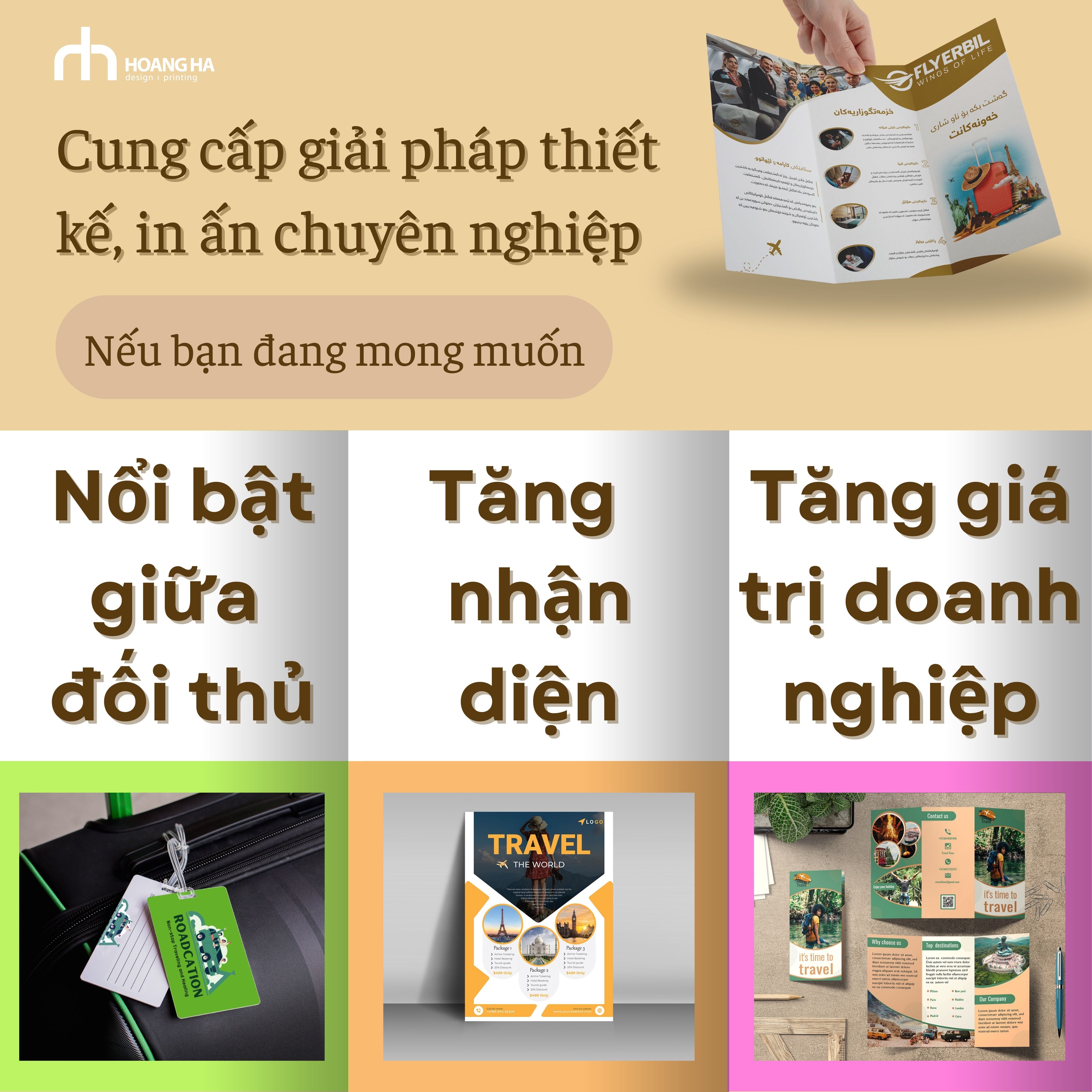 Thiết Kế - In Ấn Ảnh Hưởng Thế Nào Đến Ngành Du Lịch?