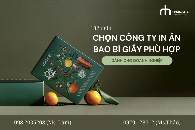 Những Tiêu Chí Để Lựa Chọn Một Công Ty In Bao Bì Giấy Chất Lượng