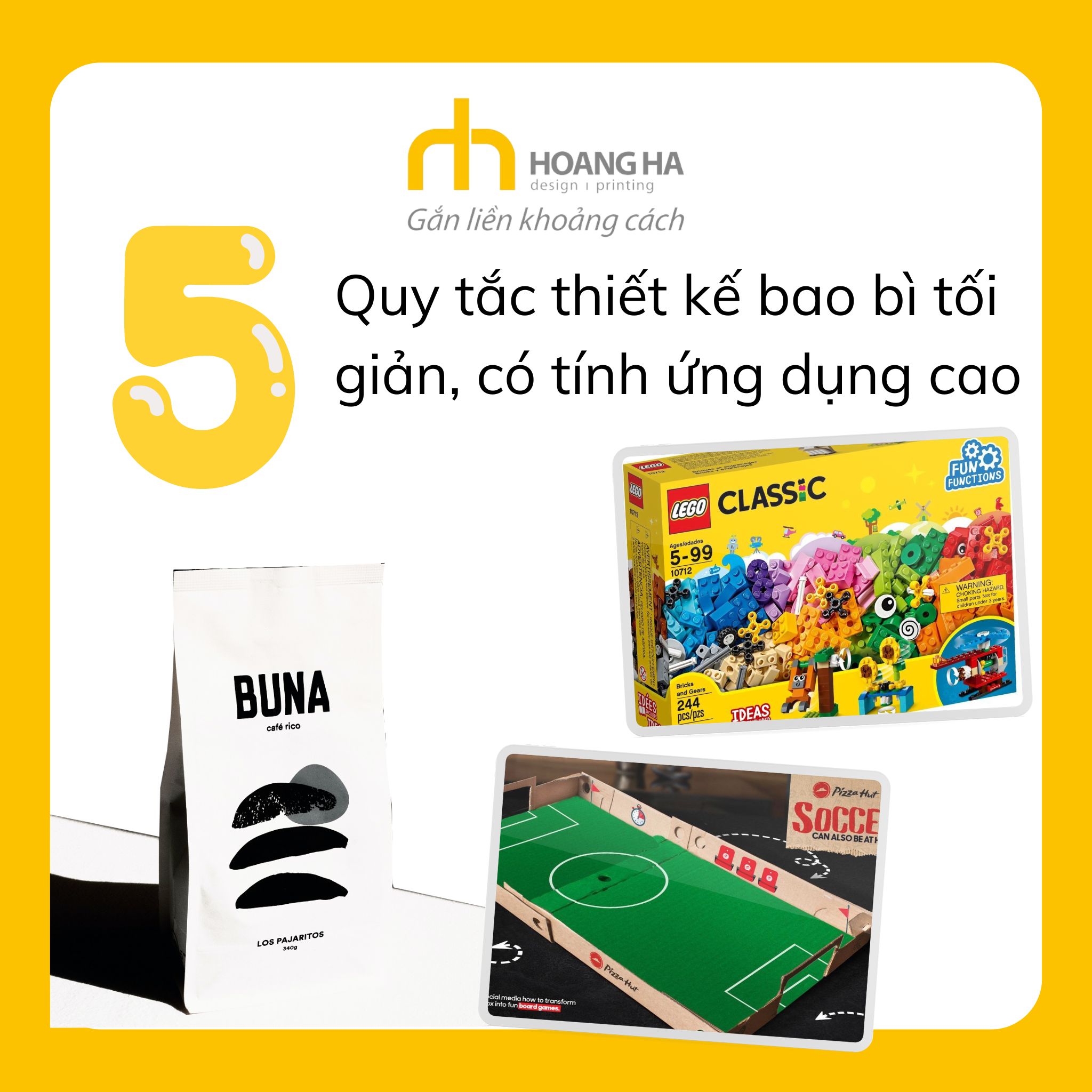 Nâng cấp trải nghiệm khách hàng bằng 5 quy tắc thiết kế bao bì sản phẩm tối giản và có tính ứng dụng cao