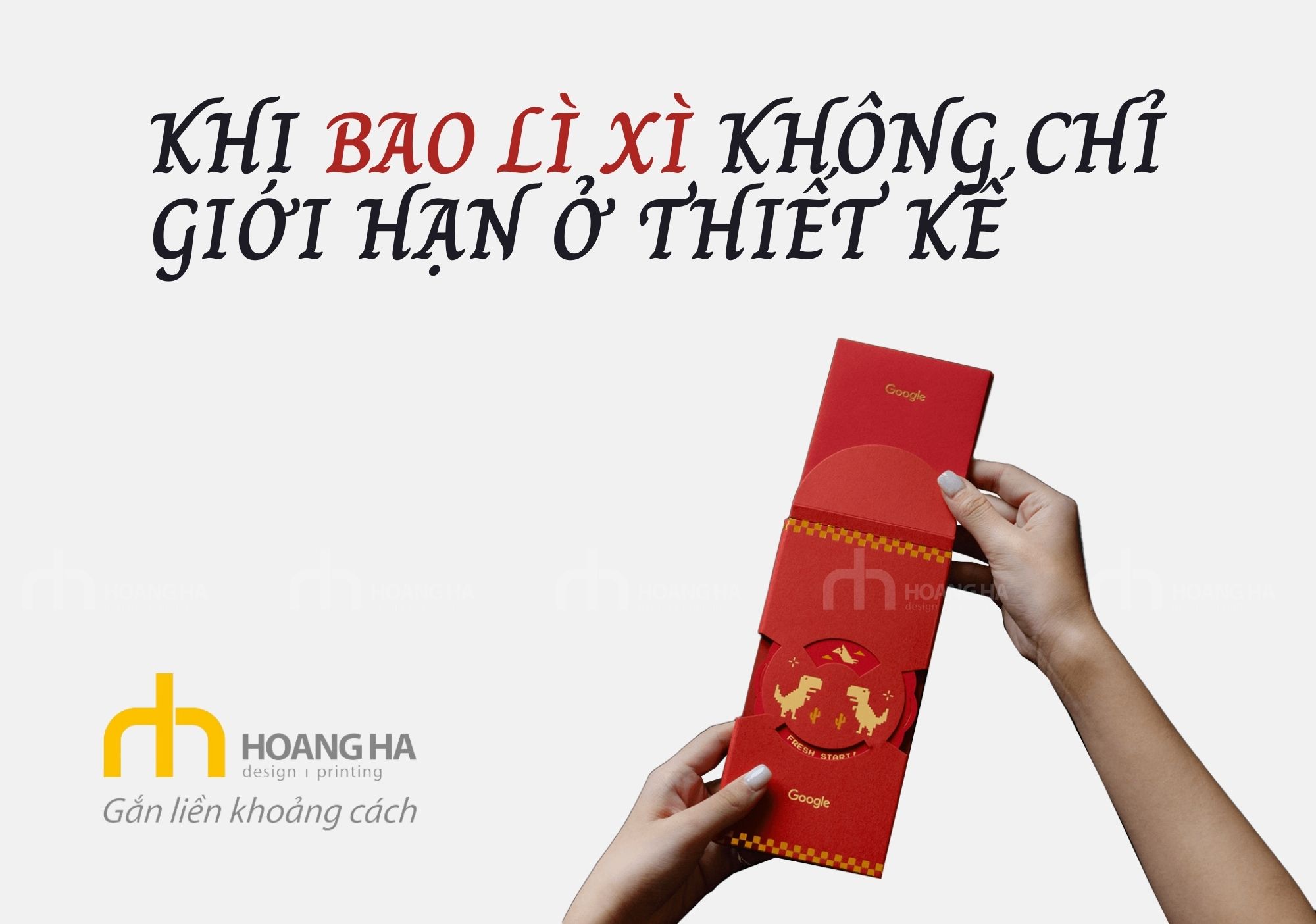 KHI BAO LÌ XÌ KHÔNG GIỚI HẠN THIẾT KẾ - SÁNG TẠO BAO BÌ THEO XU HƯỚNG