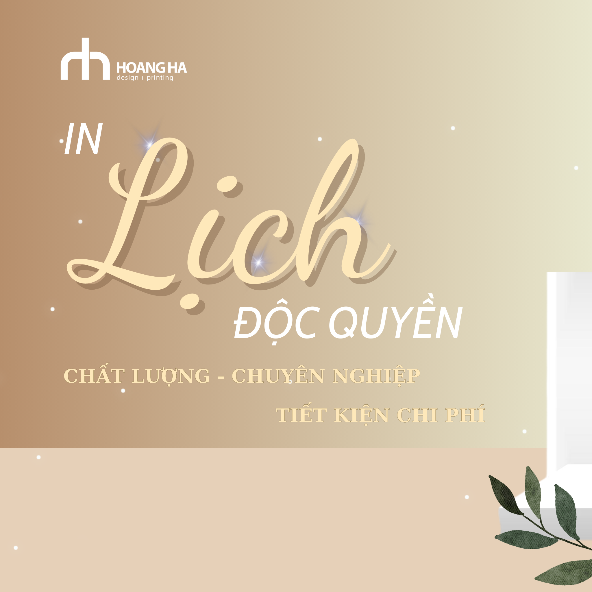 Thiết kế - In ấn - Sản xuất Lịch tết độc quyền 2025