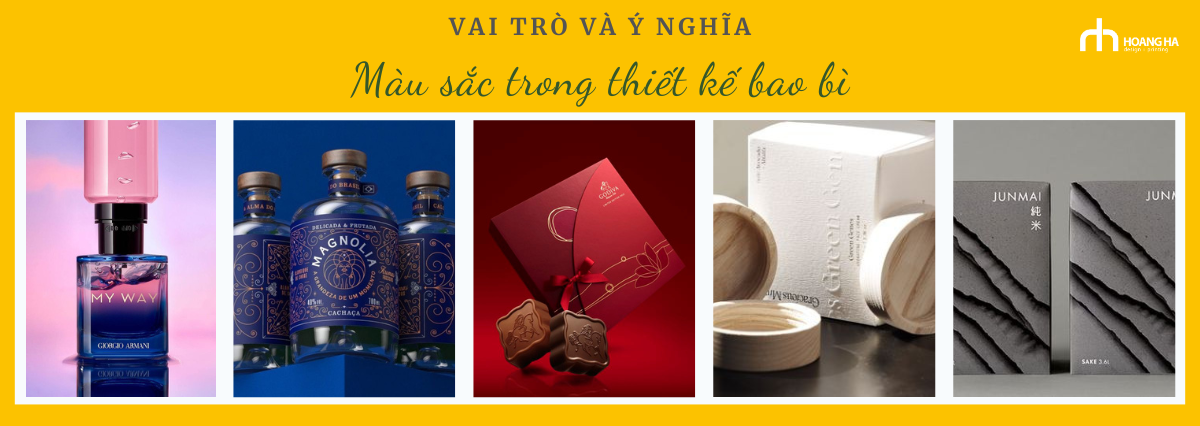 Vai trò và ý nghĩa của màu sắc trong thiết kế bao bì 