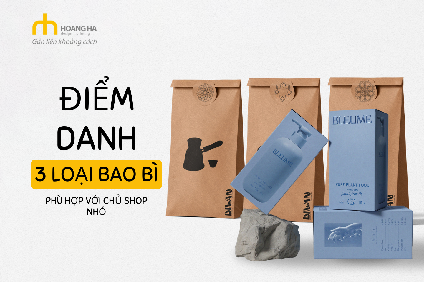 Điểm danh những loại bao bì chuyên nghiệp và tiết kiệm dành cho chủ shop nhỏ