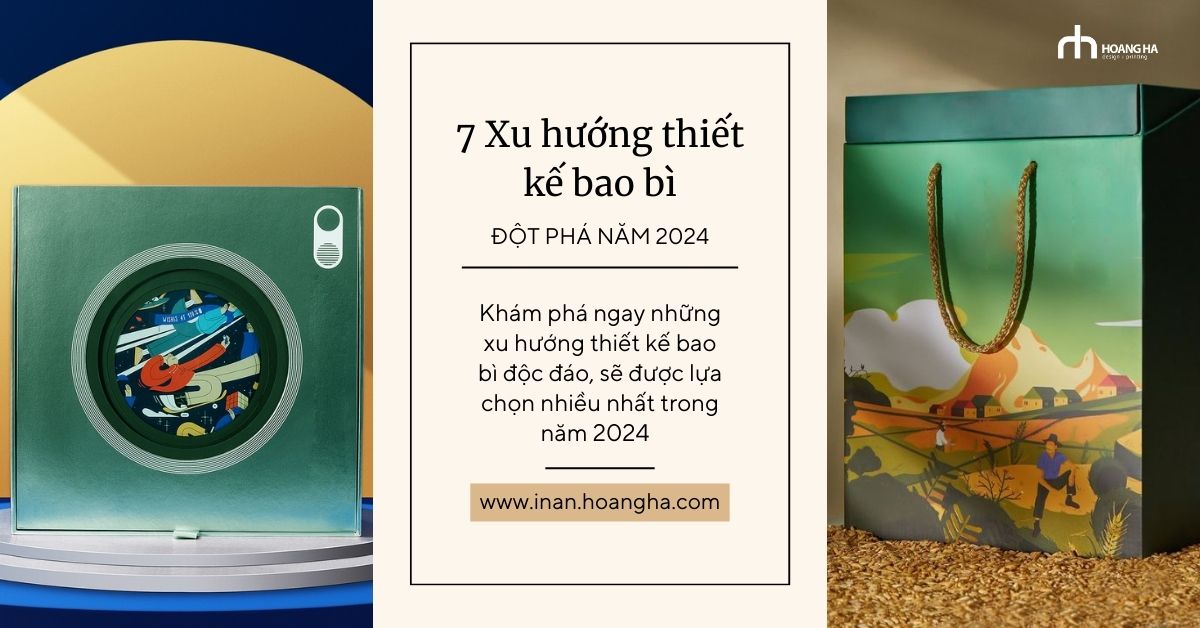 Đón Đầu 7 Xu Hướng Thiết Kế Bao Bì Đột Phá Năm 2024