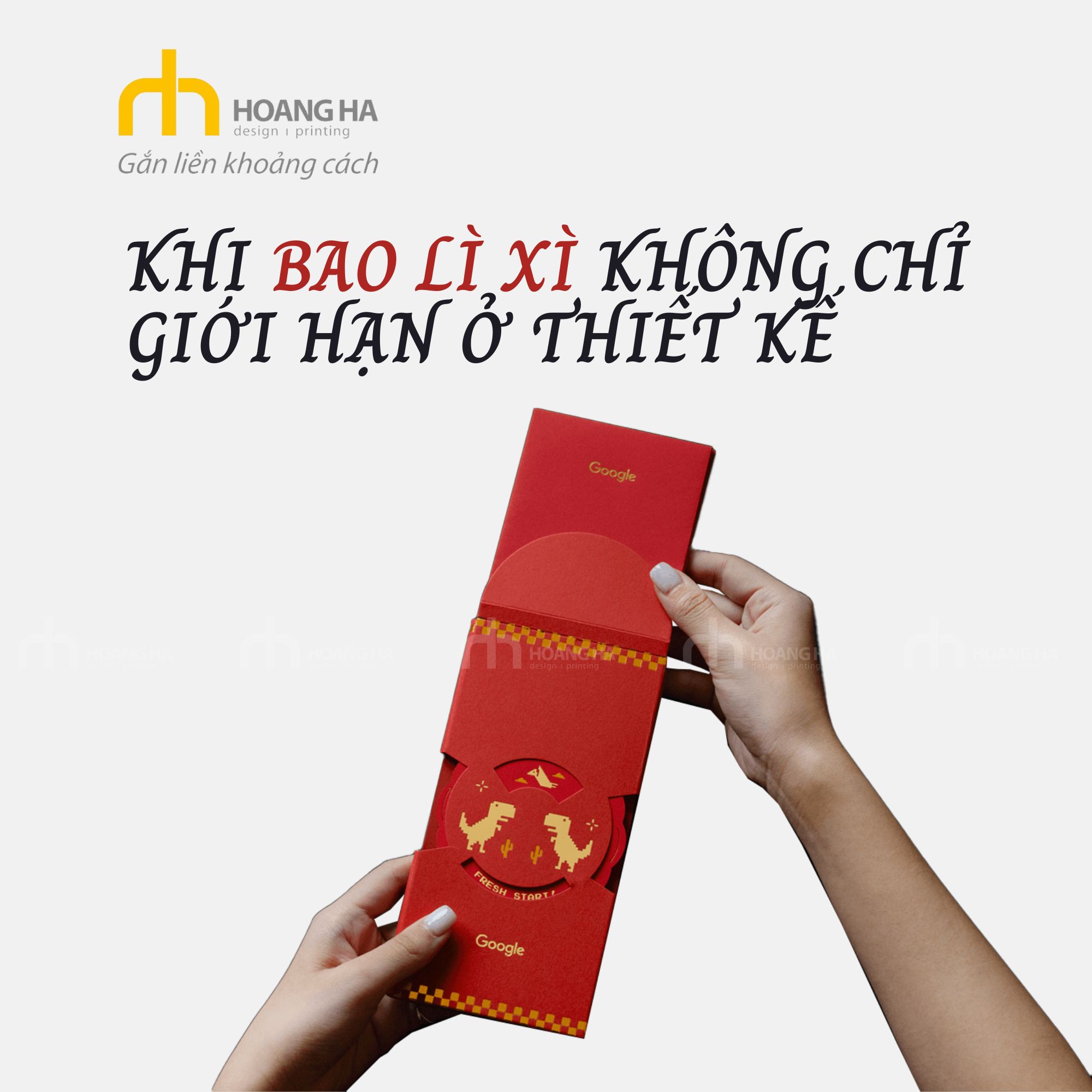 KHI BAO LÌ XÌ KHÔNG GIỚI HẠN THIẾT KẾ - SÁNG TẠO BAO BÌ THEO XU HƯỚNG