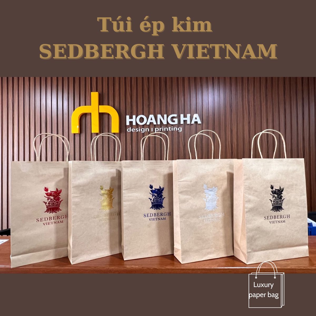 Khám Phá Mẫu Túi Giấy Ép Kim Tại Hoàng Hà - Sự Lựa Chọn Của Khách Hàng Sedbergh Vietnam