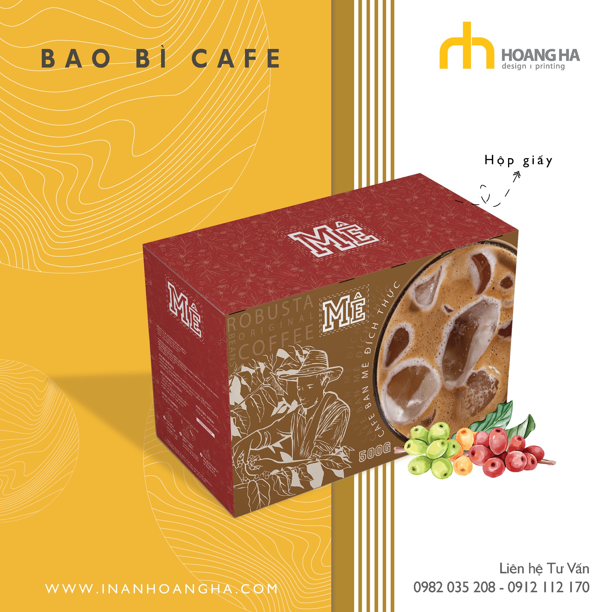 Bao bì Cà Phê - Làm sao để xa xỉ hóa sự truyền thống