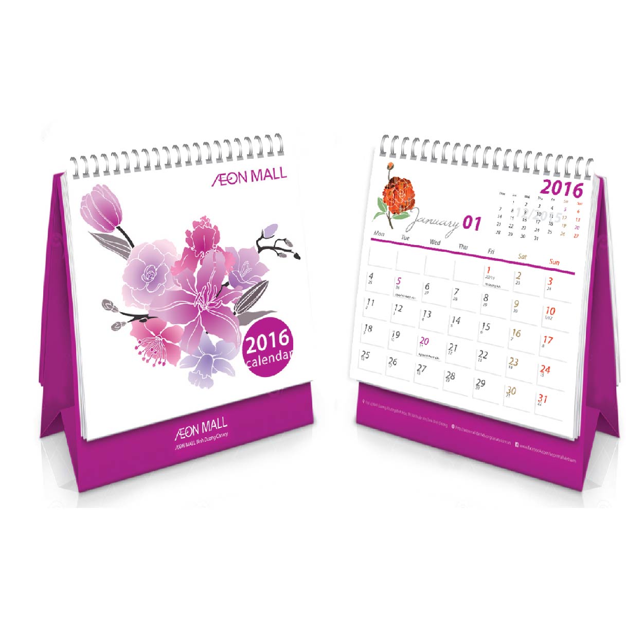 Lịch AEON 2016