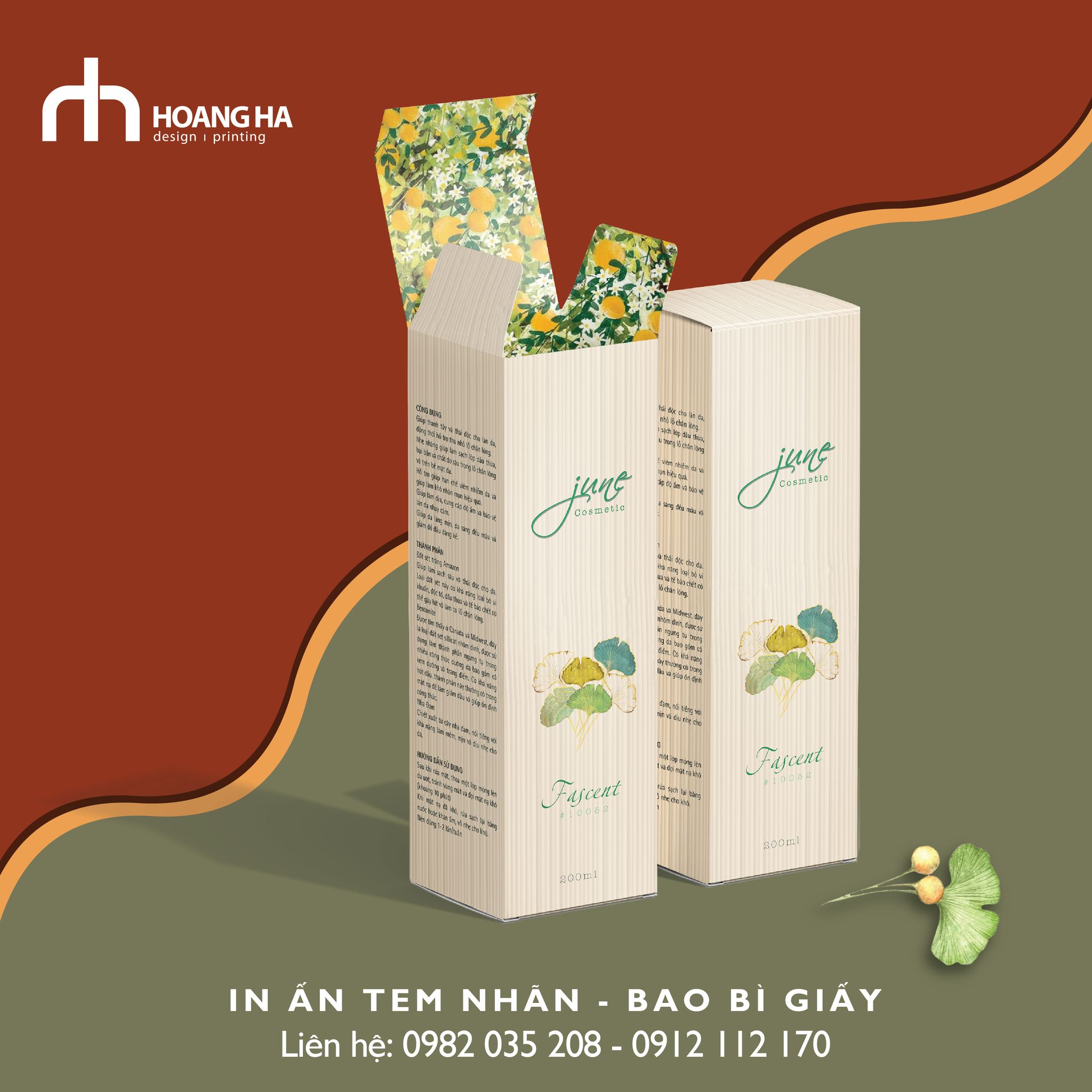 Dự Án Hộp Giấy Tại Quảng Cáo Hoàng Hà