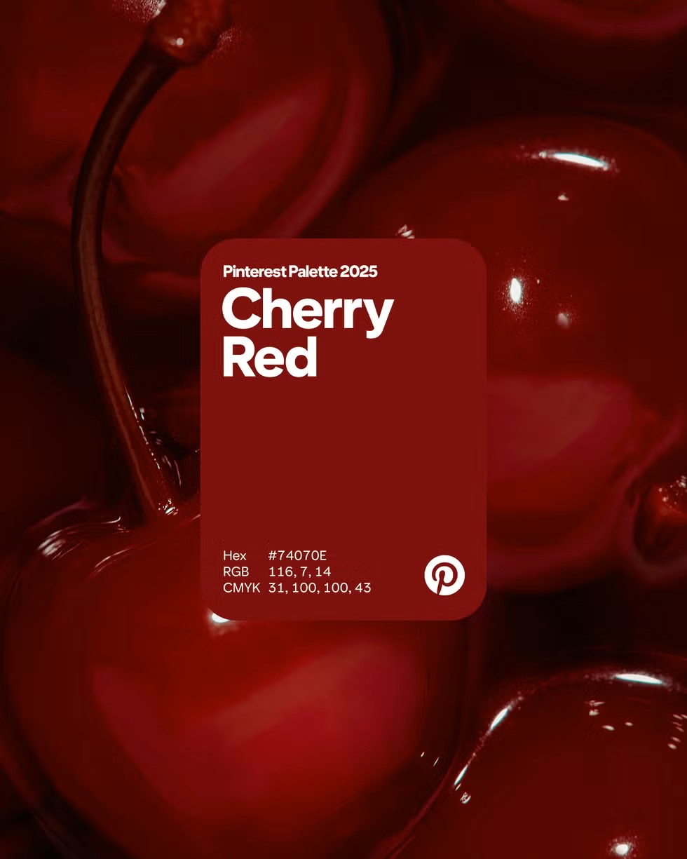 Cherry Red – Màu đỏ anh đào được lấy cảm hứng từ xu hướng “Cherry Coded”